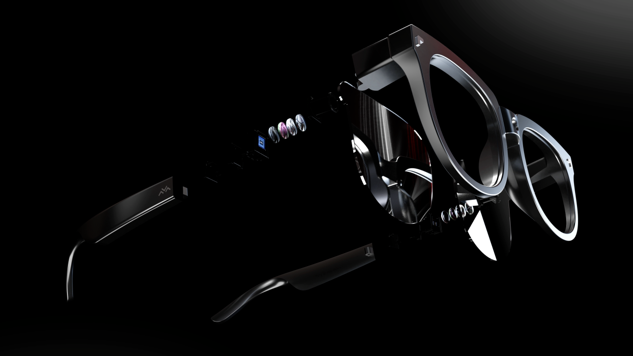 雷鸟创新正式发布业内首款双目全彩MicroLED光波导AR眼镜